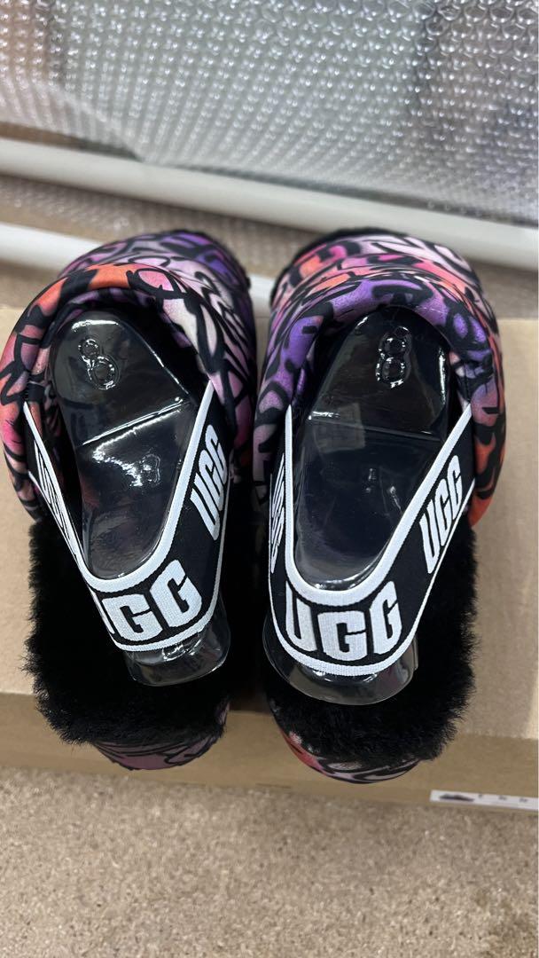 新品　UGG ファーサンダル カラフル