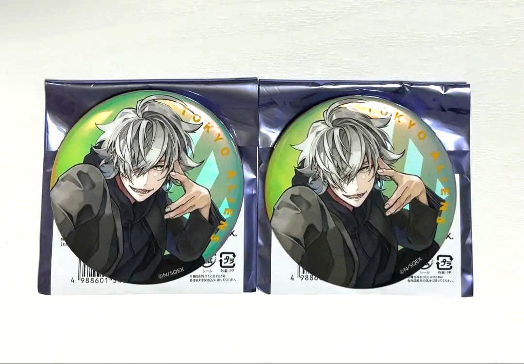 東京エイリアンズ 超ハオハオショップ オーロラ 缶バッジ - メルカリ