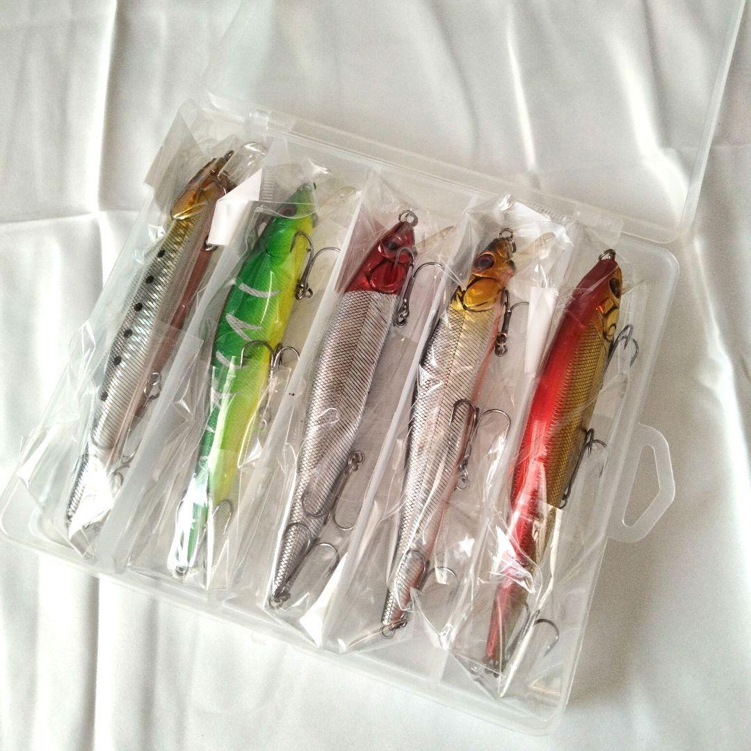 ✨新品✨フィッシングルアー シンキングバイブレーション5色セット シーバス