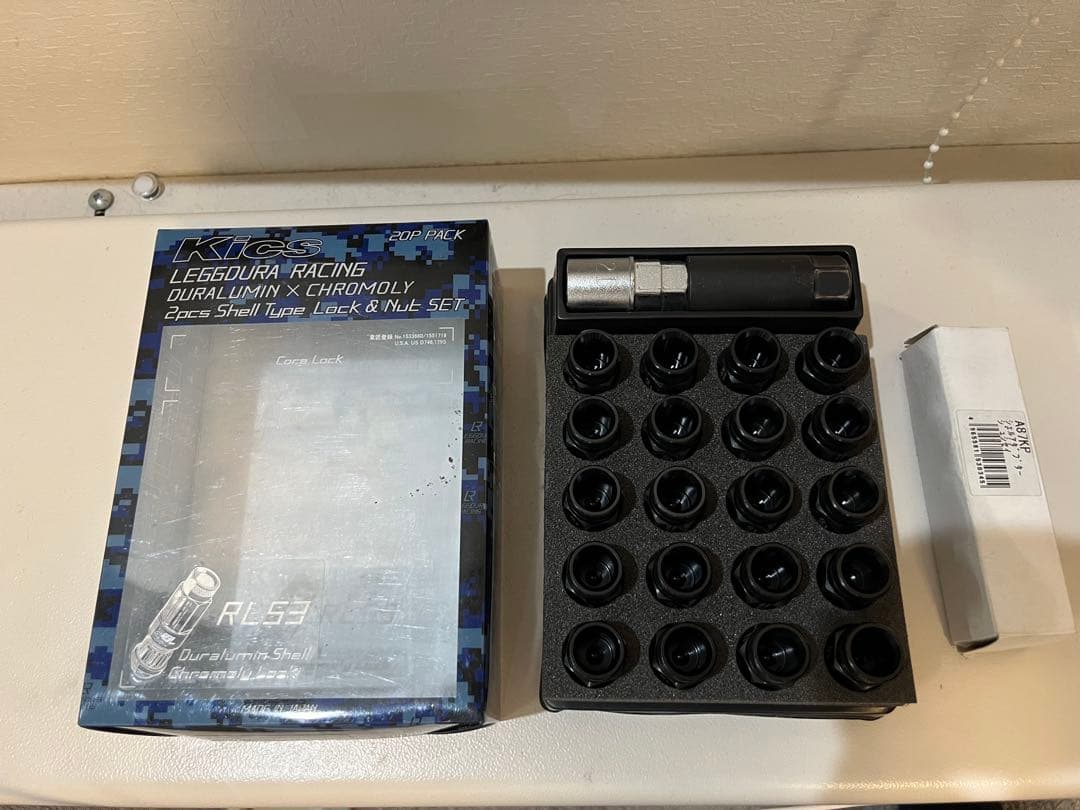 協永産業　Kics レデューラレーシング ブラック　M12×P1.25