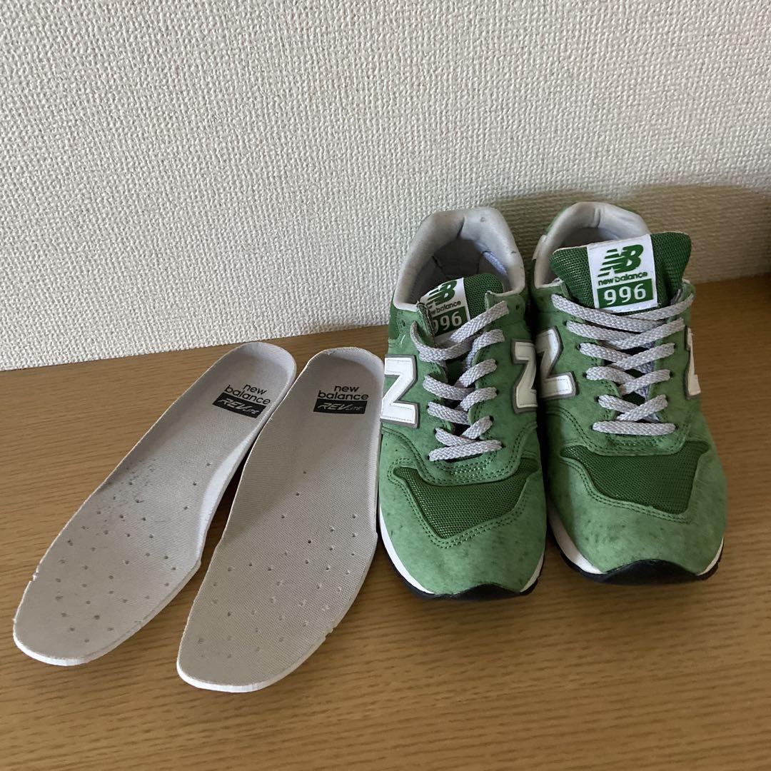 New Balance 996 グリーン