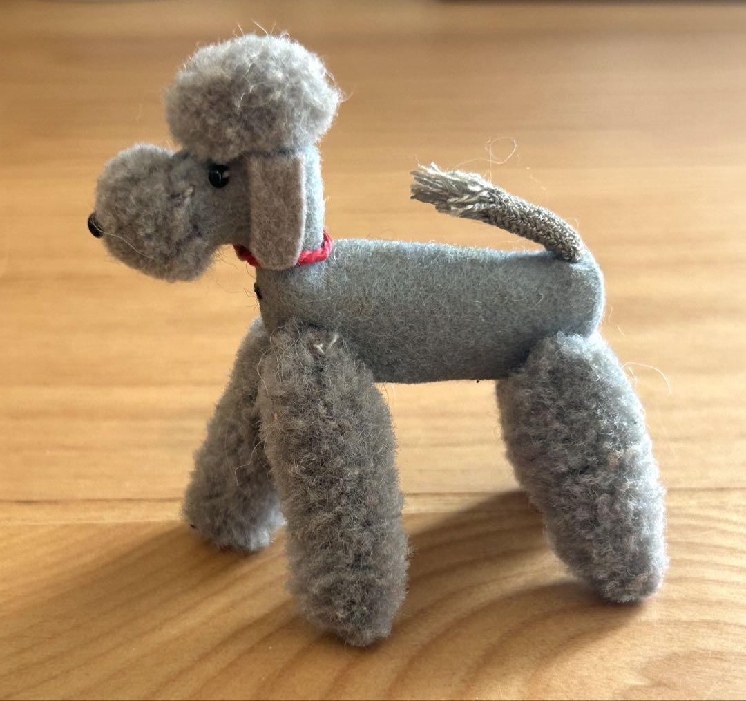 大特価 イラスト シュタイフ Steiff ヴィンテージ ドイツ プードル ぽんぽん ぬいぐるみ