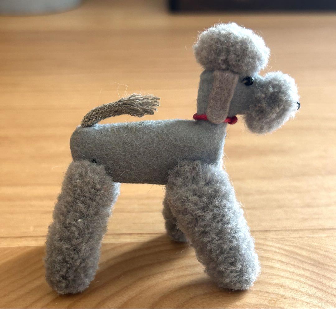 シュタイフ Steiff ぽんぽん プードル ドイツ ヴィンテージ