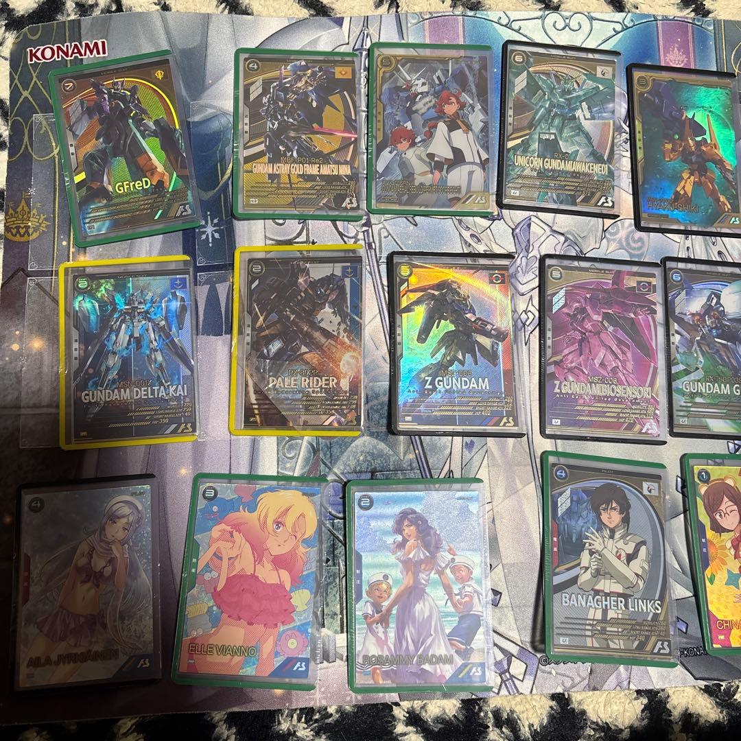 機動戦士ガンダム アーセナルベース トレーディングカードセット 引退品全体的に状態が悪い UP786_INFO