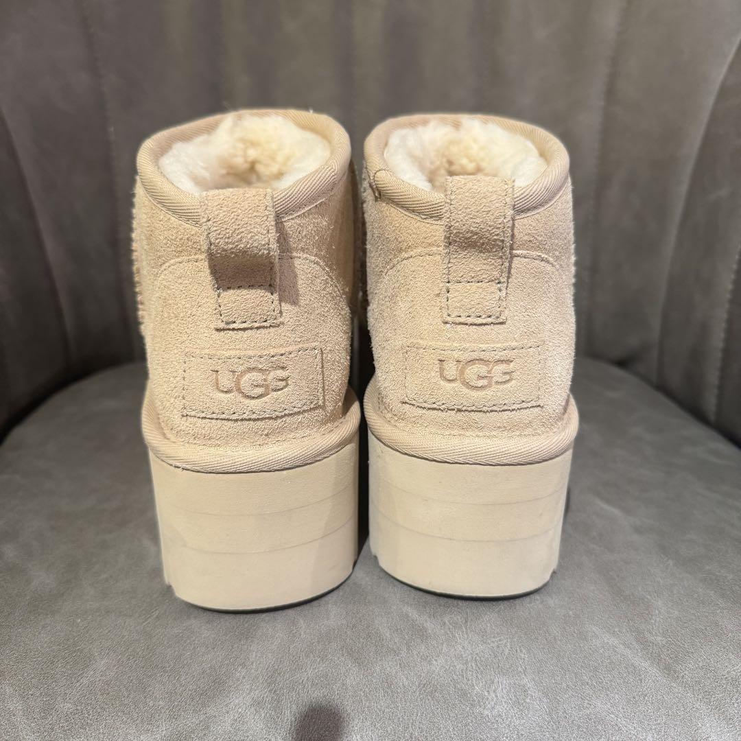 ugg アグ　厚底ショートブーツ　美品レア✨