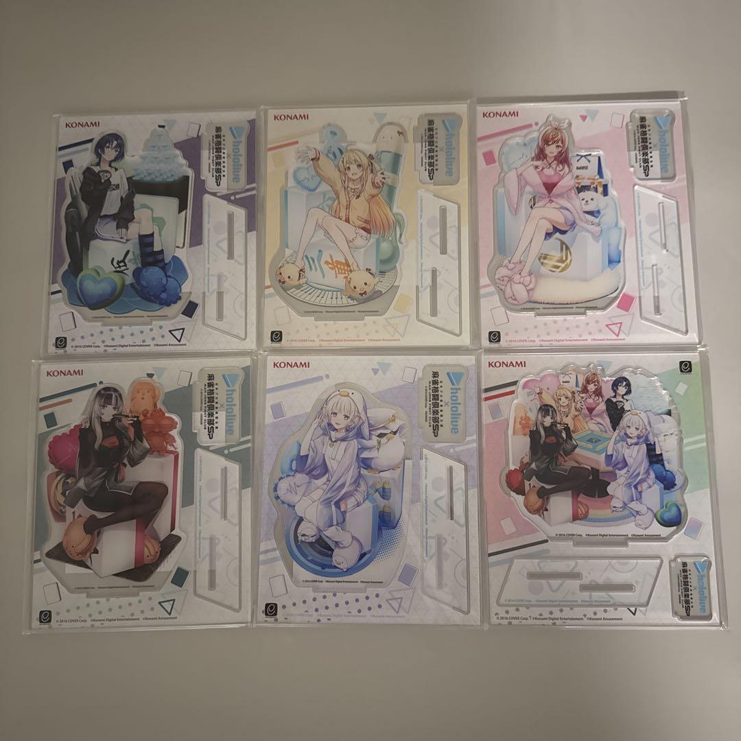 KONAMI ReGLOSS アクリルスタンド 6個セット