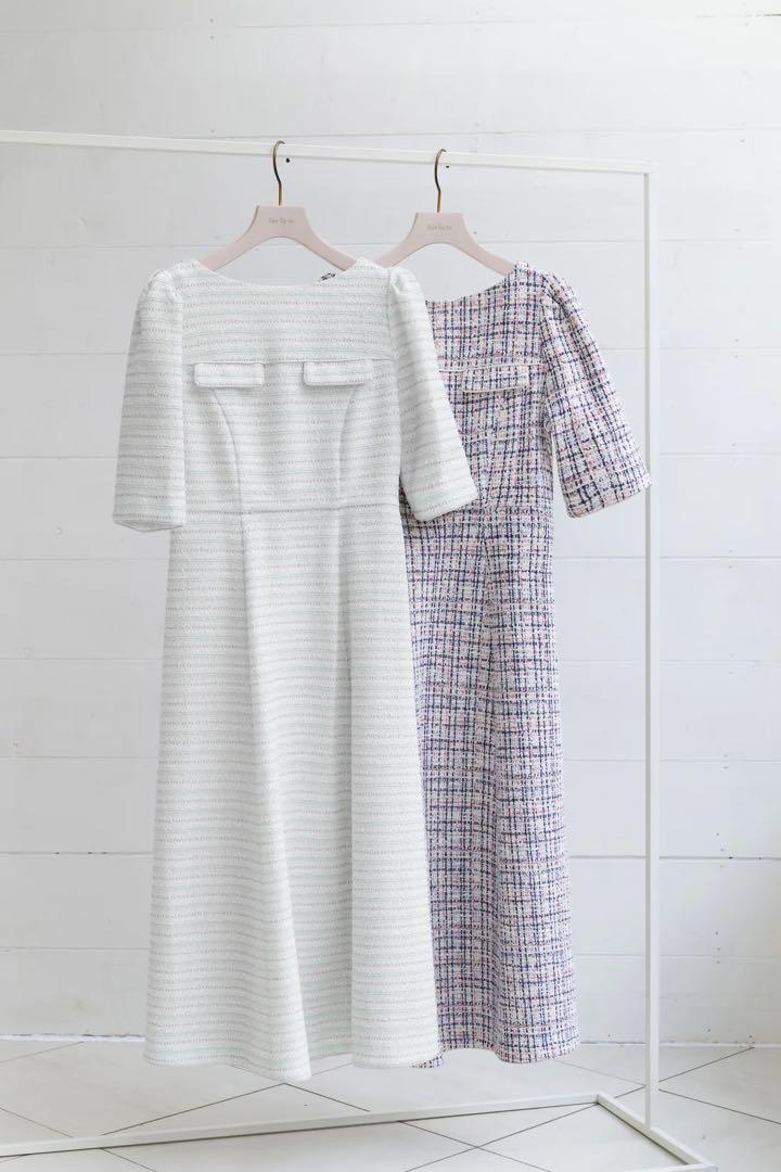 ワンピース HerliptoCharlotte Tweed Dress