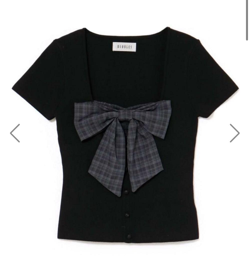 BUBBLES リボンニットアンサンブル　バブルス bubbles_shibuya | sparkling mall online store