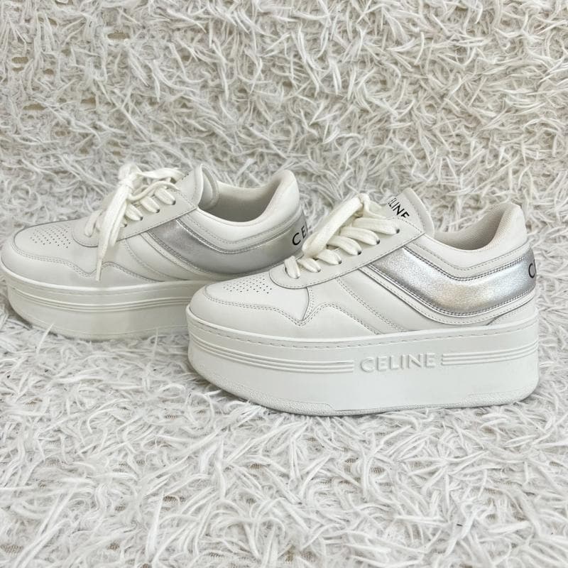 CELINE スニーカー 厚底 プラットフォーム ホワイト size:35 CELINE スニーカー 厚底 プラットフォーム ホワイト size:35