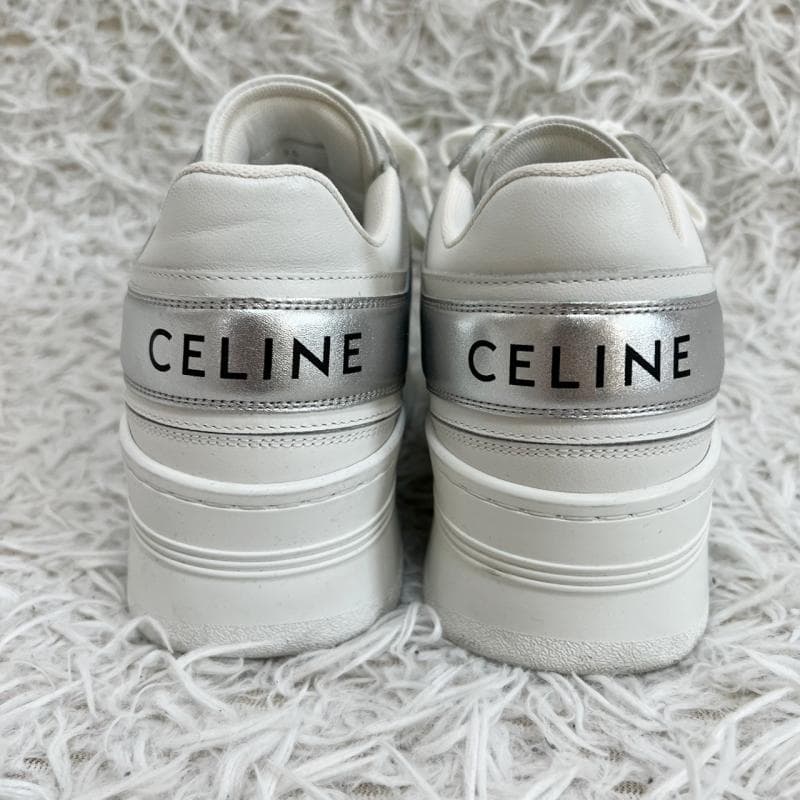 CELINE スニーカー 厚底 プラットフォーム ホワイト size:35 CELINE スニーカー 厚底 プラットフォーム ホワイト size:35