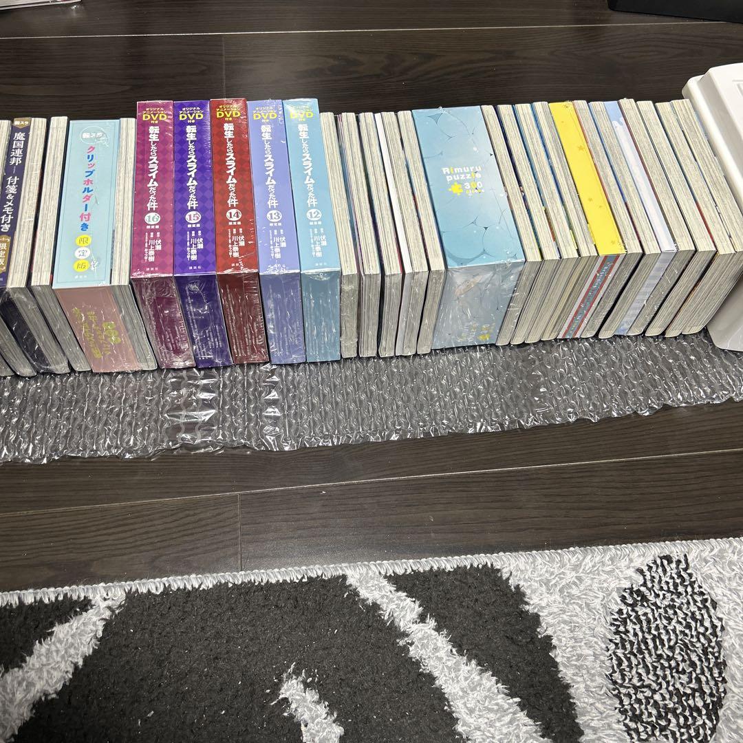 転生したらスライムだった件　小説、漫画セット　ほぼ初版　新品未開封多数 転生したらスライムだった件 小説、漫画セット ほぼ初版 新品未