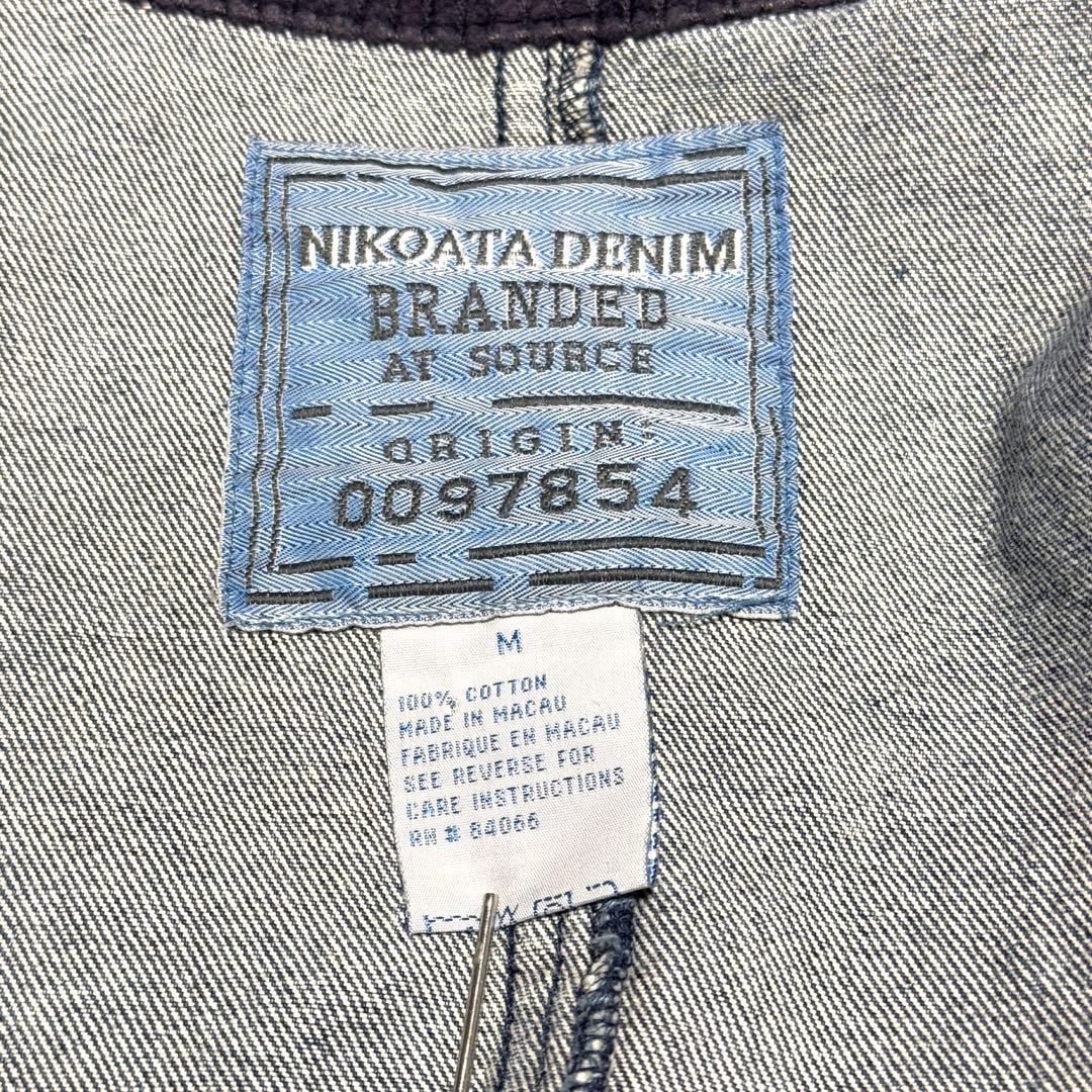 90s Mサイズ デニム カバーオール nikoata denim メンズ ビン