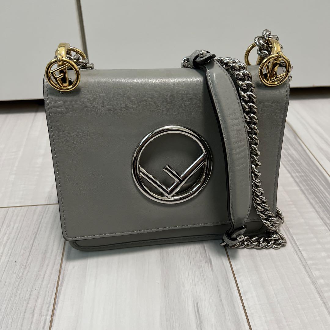 FENDI キャナイエフ　KAN I LOGO バッグ　フェンディfendi