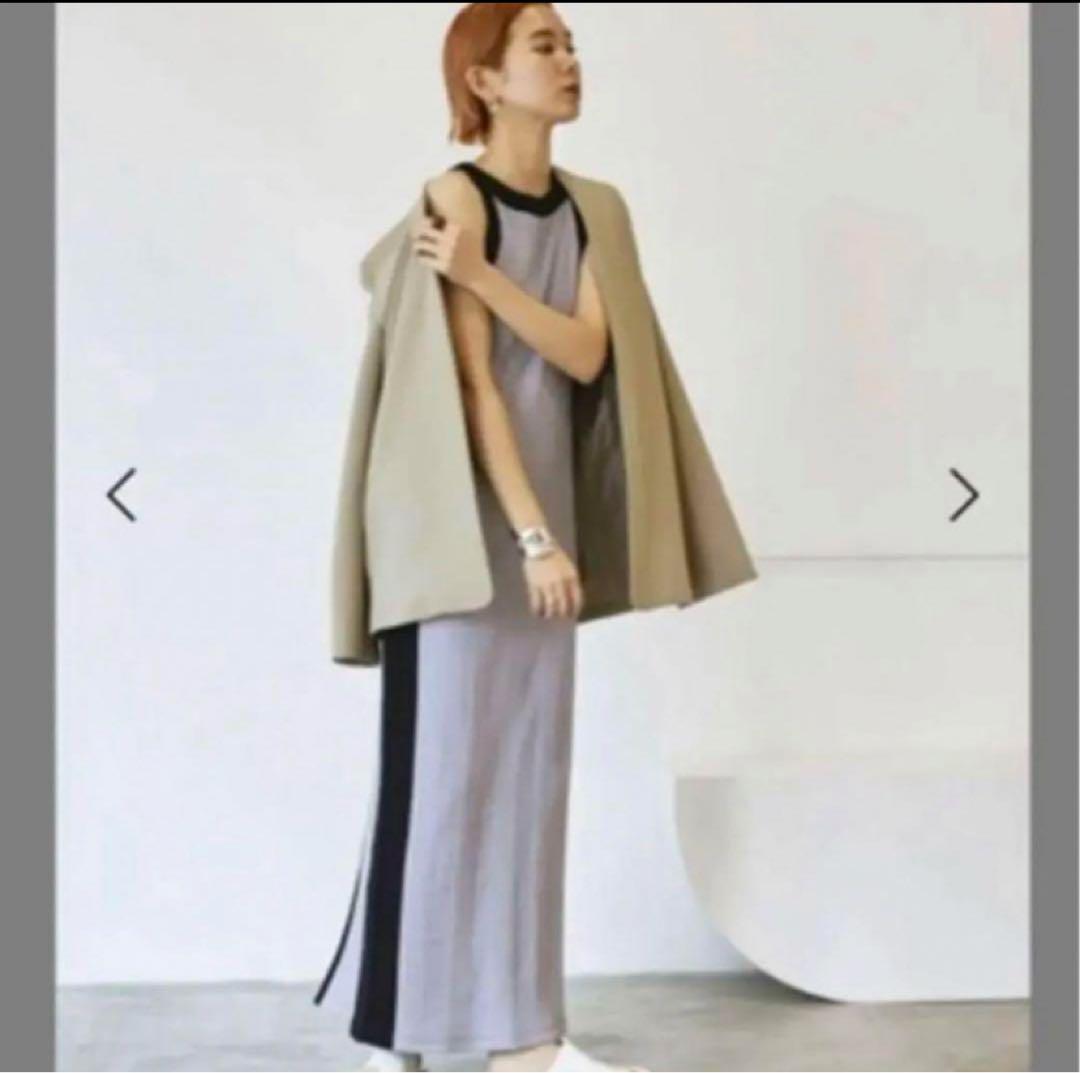todayful MultiborderRibDress ワンピース