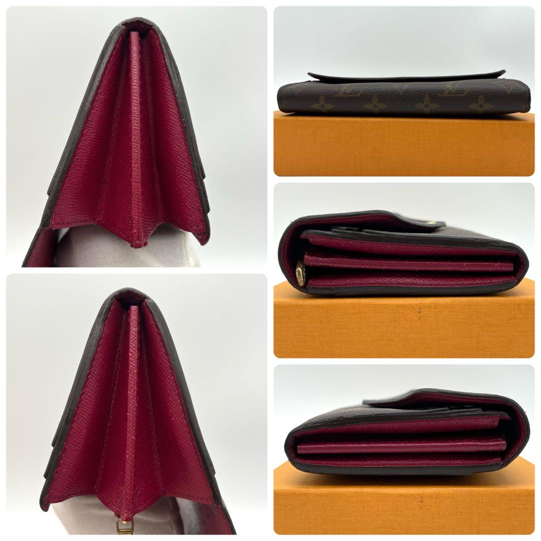 ルイヴィトン 新型 ポルトフォイユ サラ モノグラム フューシャ 長財布 ルイヴィトン 新型 ポルトフォイユ サラ モノグラム フューシャ 長財布