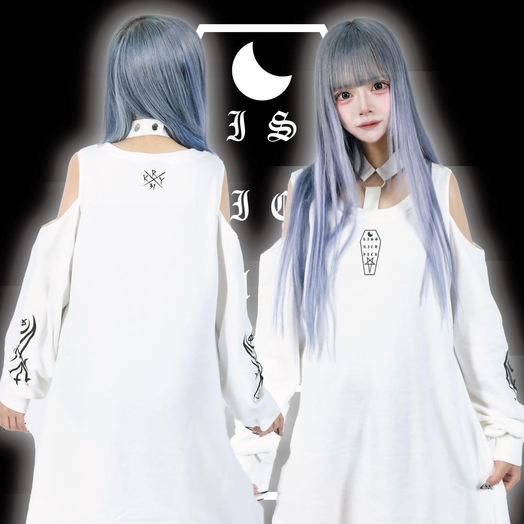 KRY clothing 「YAKKAI」 白×ブラック