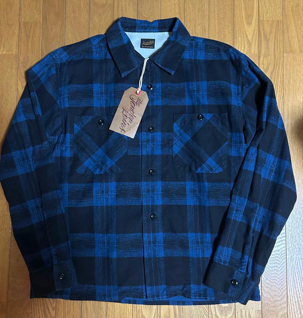 テンダーロイン　プリントネルシャツ