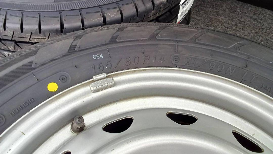 2025年製新品タイヤ ADバン 165/80R14 165R14 北海道