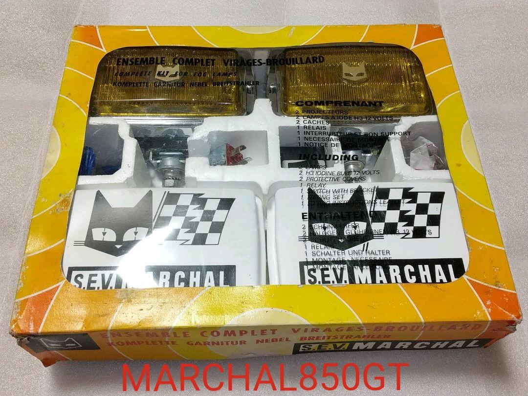MARCHAL マーシャル 850GTフォグランプカバー付2個セット