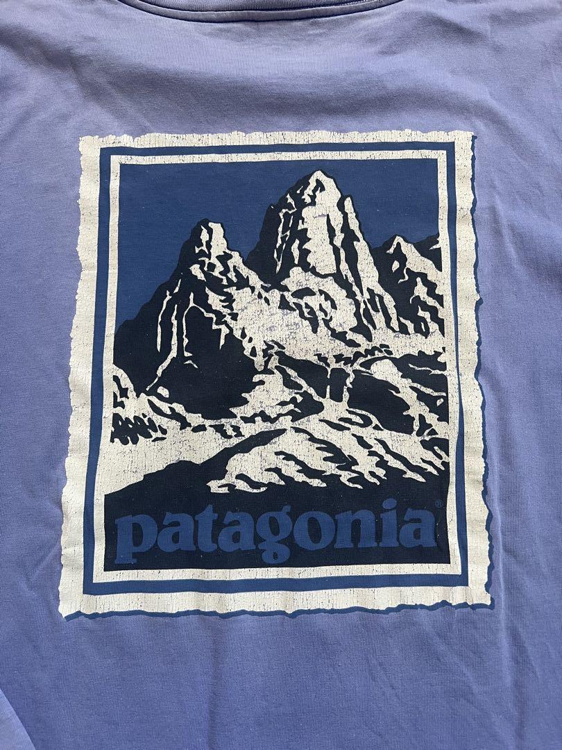 希少 90's Patagonia パタゴニア 長袖Tシャツ Mサイズ USA製