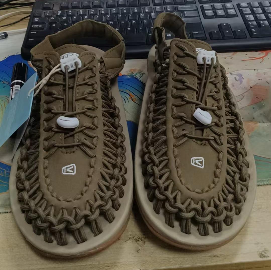 KEEN 27cmスポーツサンダル オリーブ 編み込みデザイン KEEN 27cmスポーツサンダル オリーブ 編み込みデザイン - メルカリ