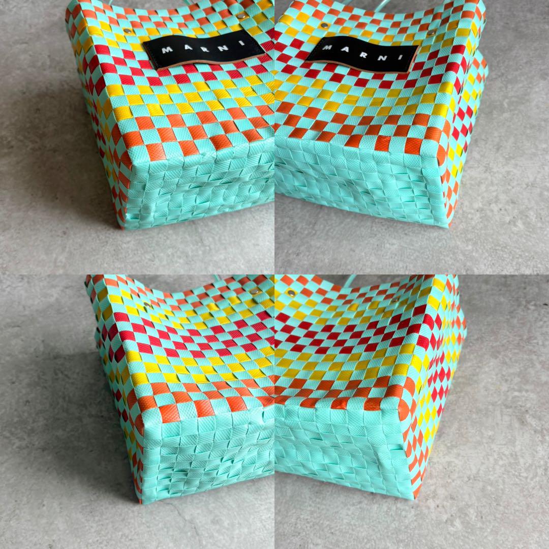 送料込☆完売前に！MARNI MARKET☆かごバックマイクロミニ ピンク MARNI MARKET Sunday ミニ バスケットバッグ | Marni