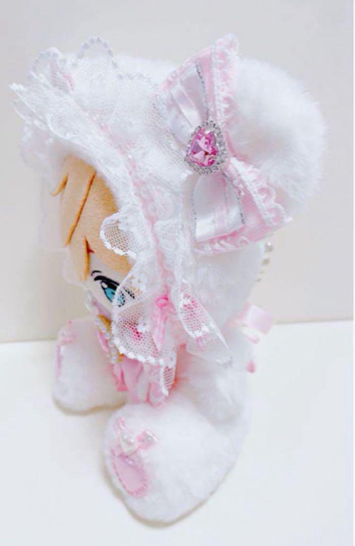 おすわり ぬい服♥着ぐるみ♥アンスタ 16cm♥天使♥バッグチャーム付き♥38