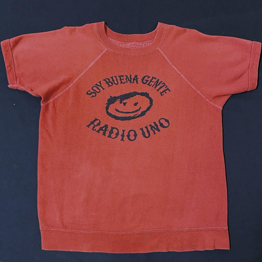 60s  RADIO UNO 染み込み　両面プリント