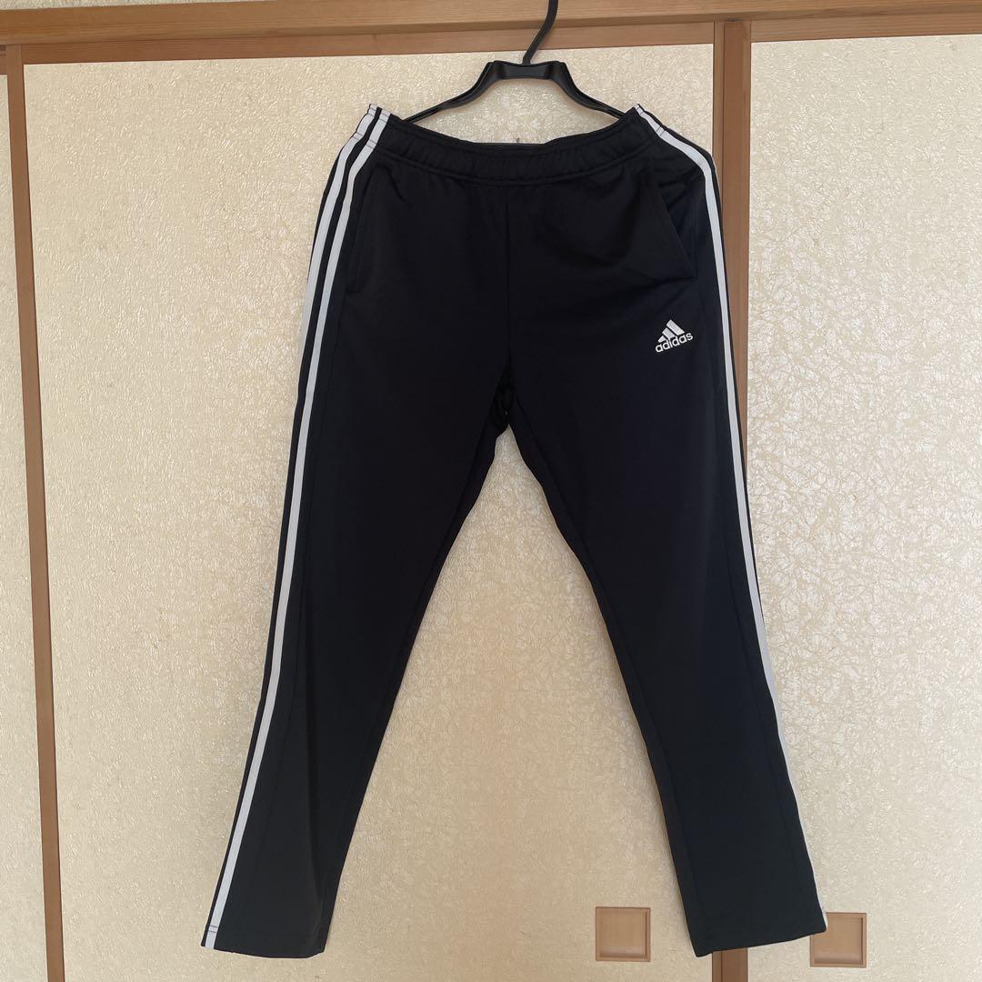 adidas ブラック ジャージジャケット M