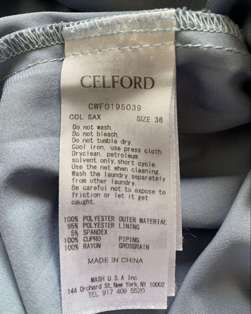 CELFORD セルフォード　リーフレースワンピース 38