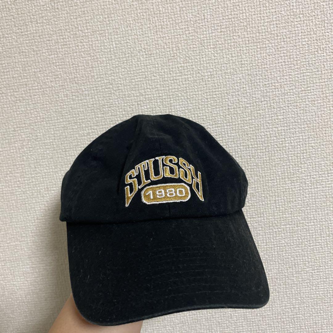 STUSSY ブラックキャップ