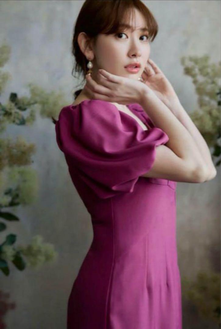 【美品】herlipto Dreamscape Twill Dress Ｍ