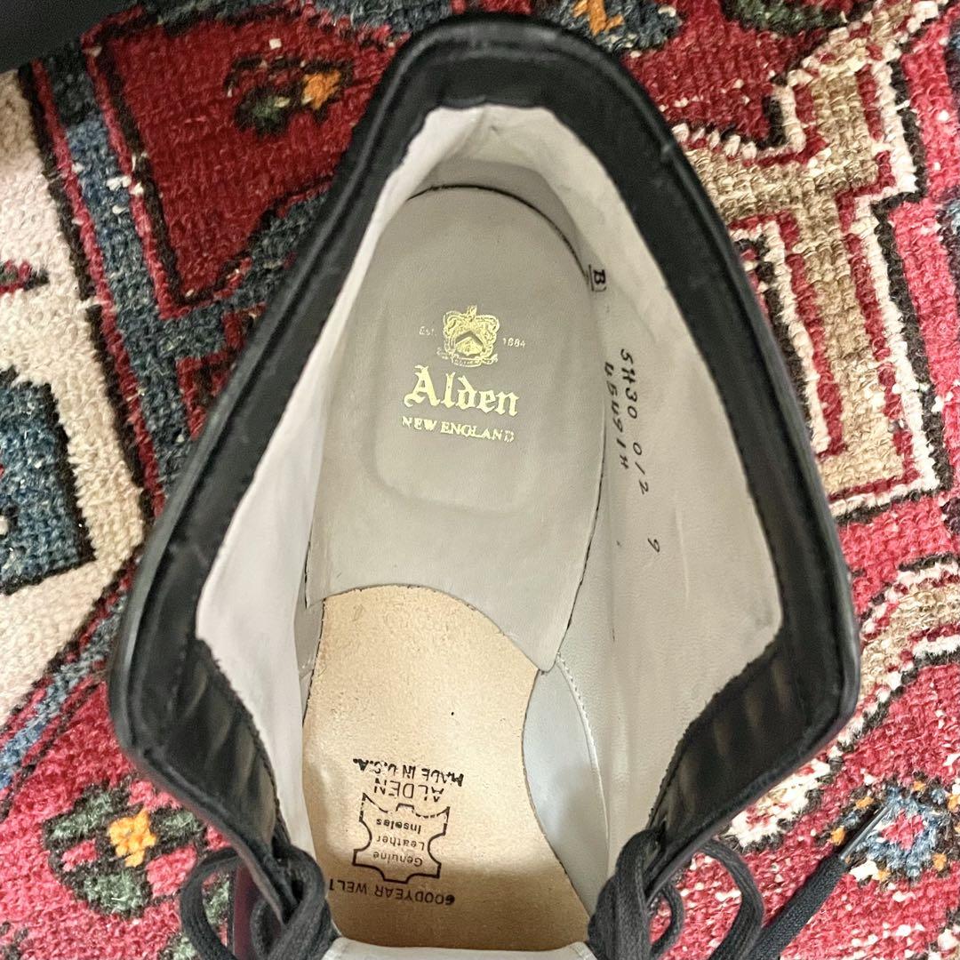 【値下げ】ALDEN 45491H タンカーブーツ クロムエクセル 付属品無し