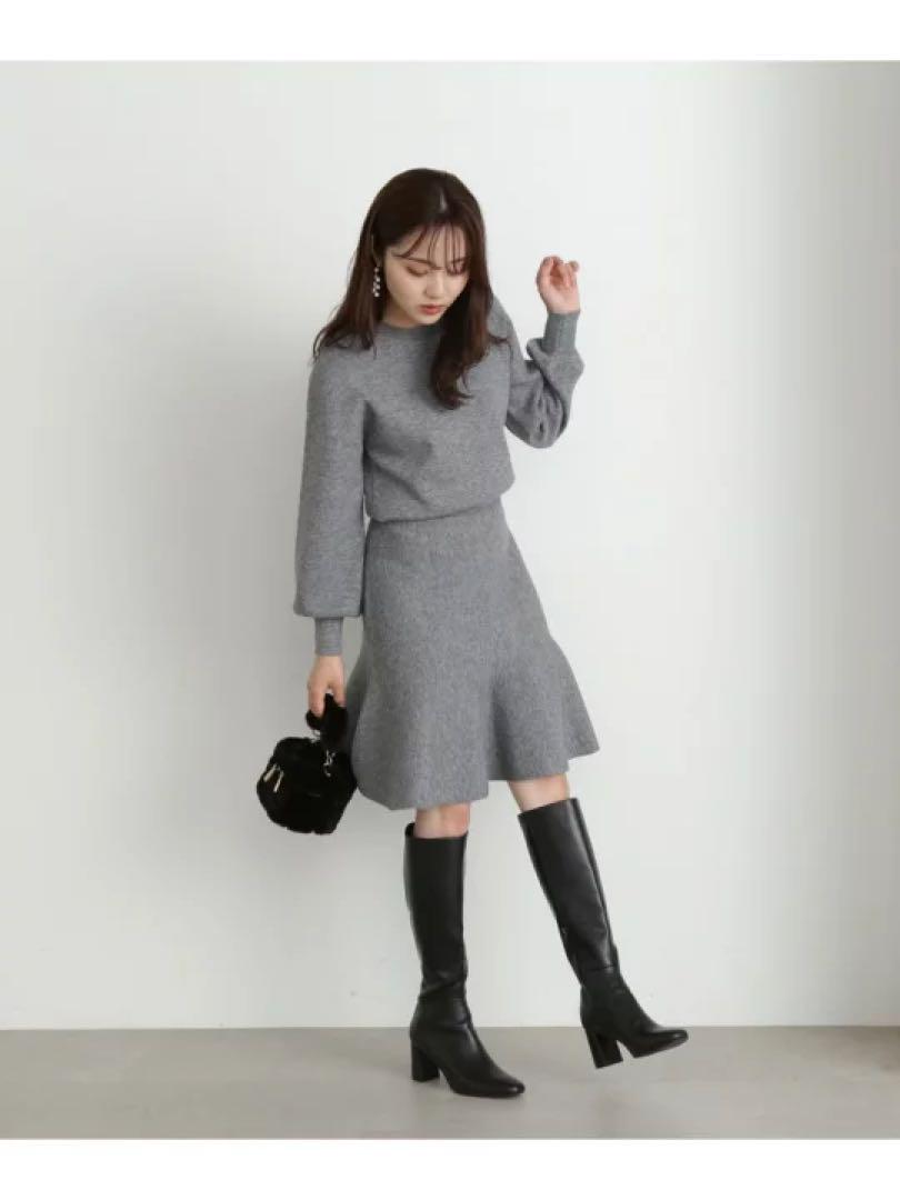 ニットミニスカートセットアップ ニットミニスカートセットアップ