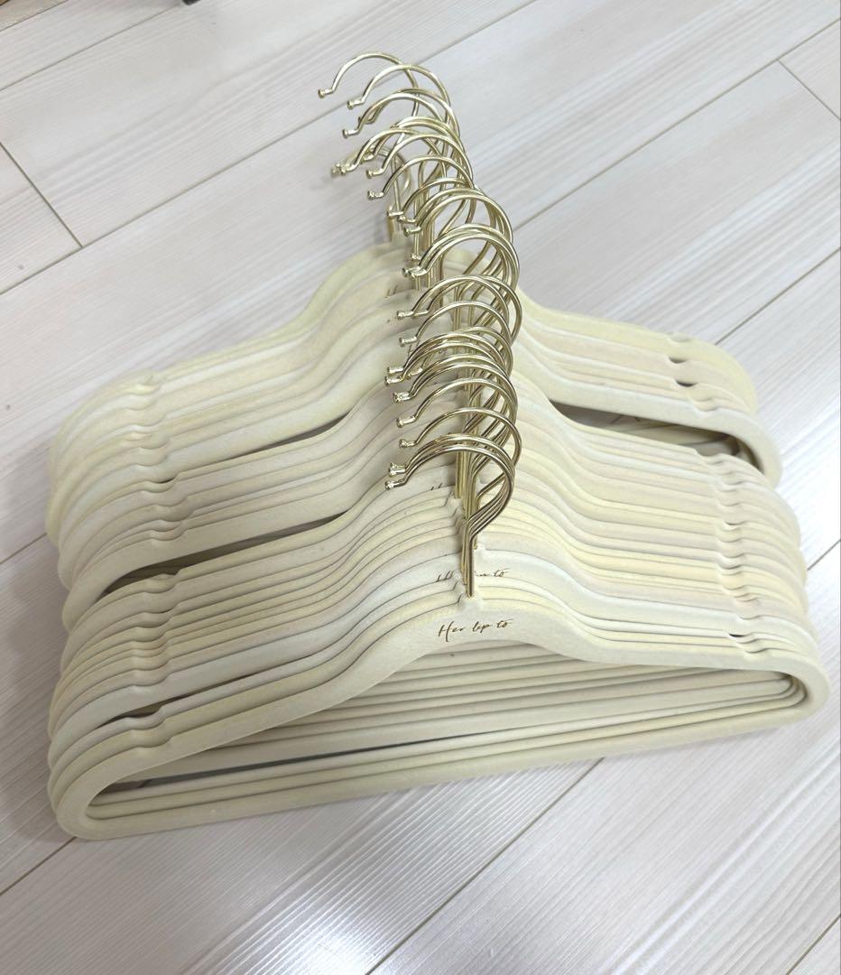 herlipto ハンガー セット 30本