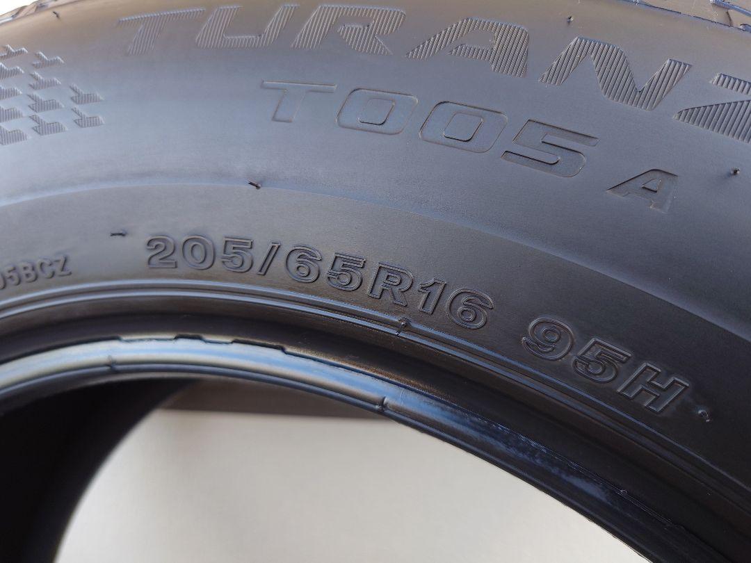 ブリヂストン TURANZA 205/65R16 タイヤ 4本 2022年製