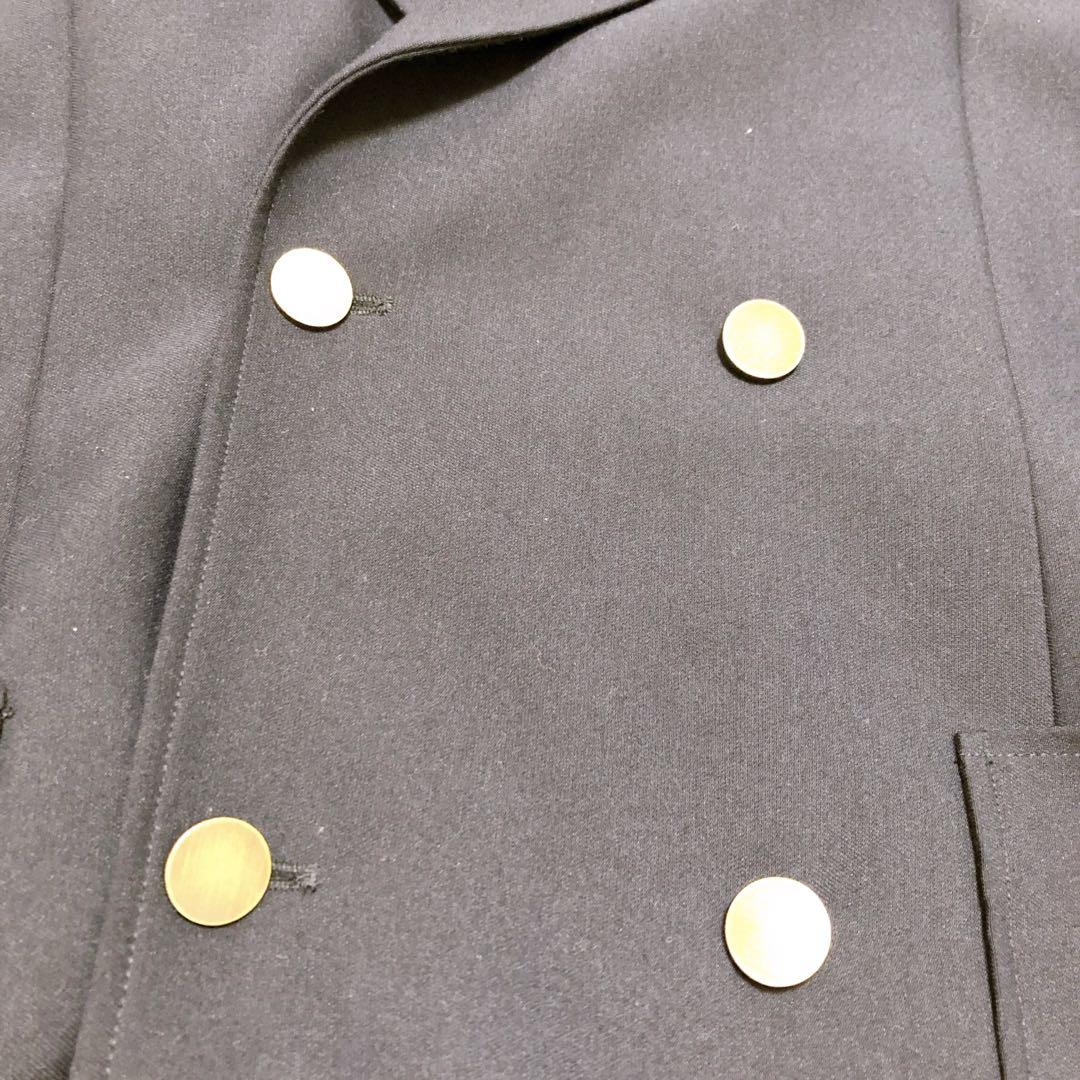 【GLOSTER】ネイビーブレザー 紺ブレ 金ボタン ダブル ジャケット X L