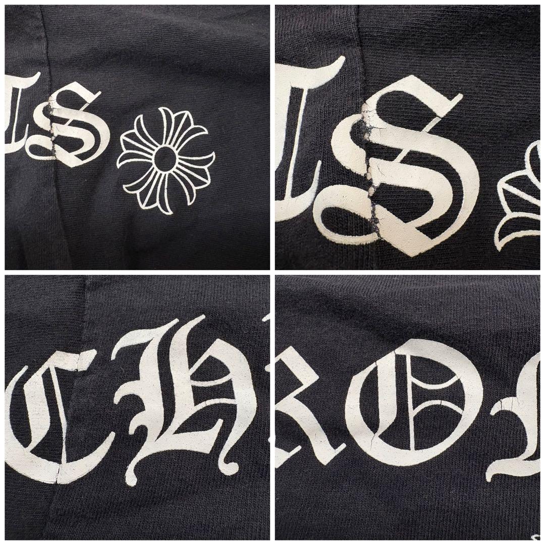 ぴ*ん様 CHROME HEARTSクロムハーツ ロンT 長袖Tシャツ USA製