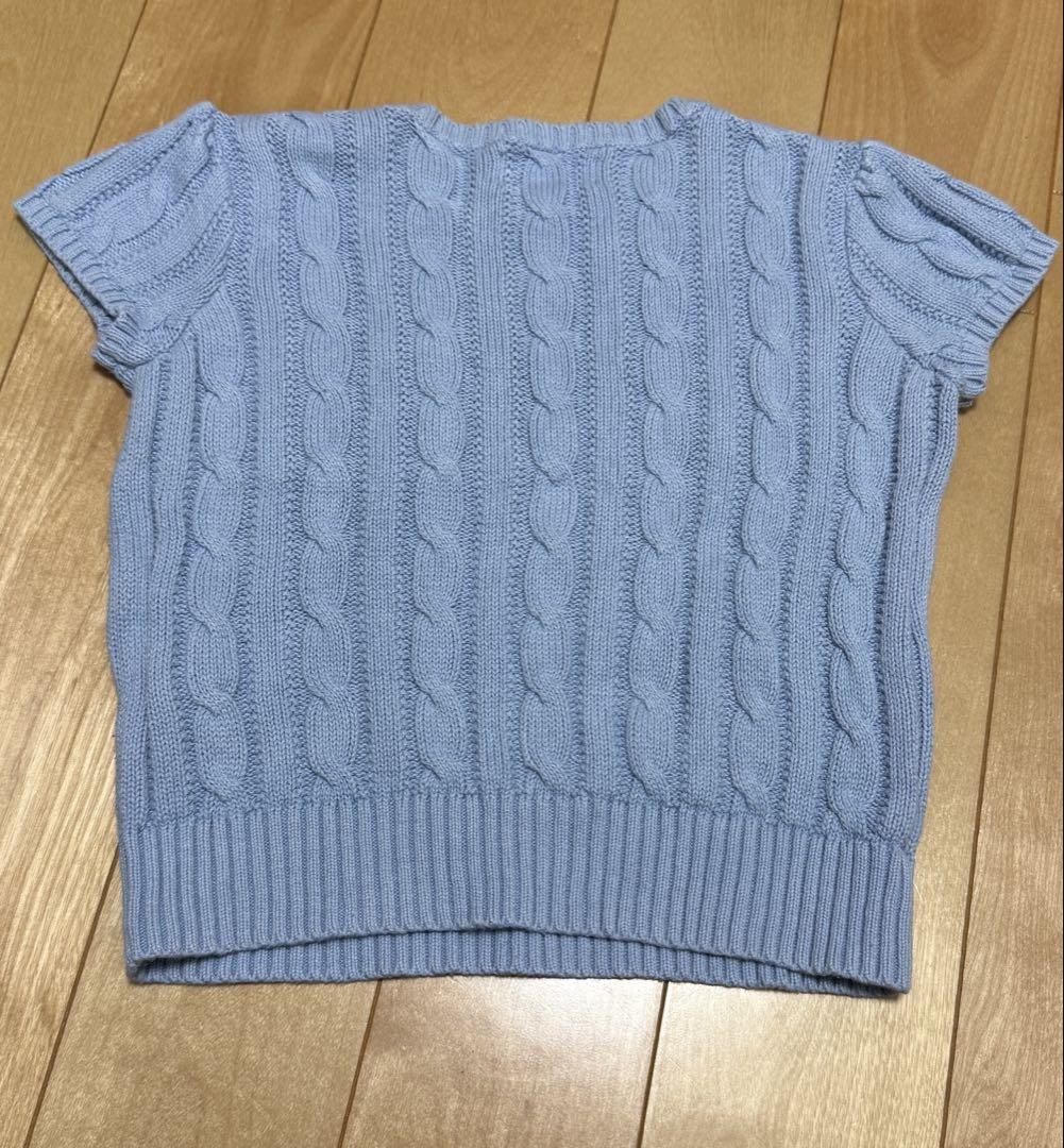 ラルフローレン　サマーニット　半袖ニット　110