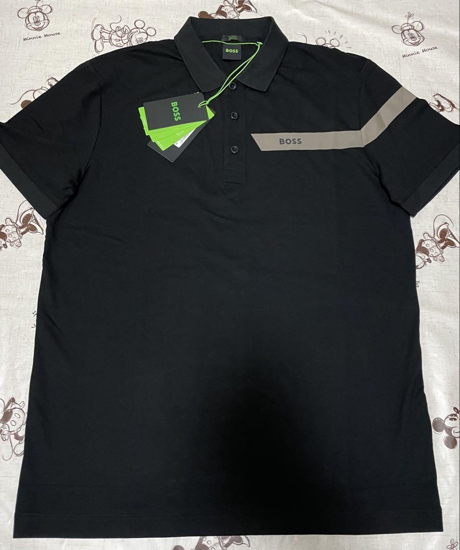 HUGO BOSS 新品未使用 プレミアム メンズ ポロシャツ L - メルカリ
