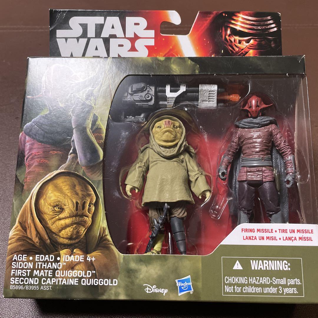 スターウォーズ/フォースの覚醒　サイドン・イサノ&クウィゴルド　フィギュアセット