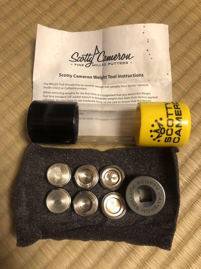 Scotty Cameron ウェイトツールセット