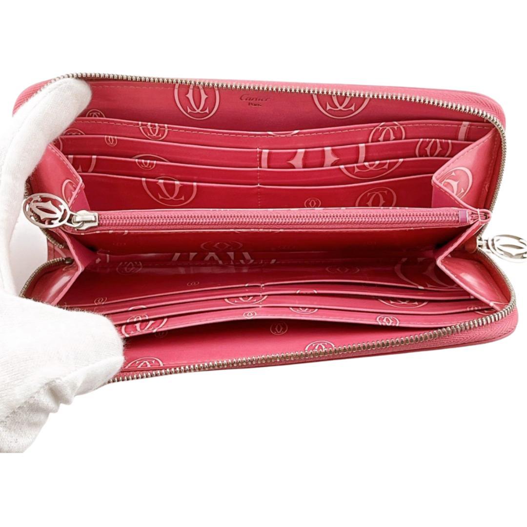 Cartier カルティエ ハッピーバースデー ラウンドファスナー 長