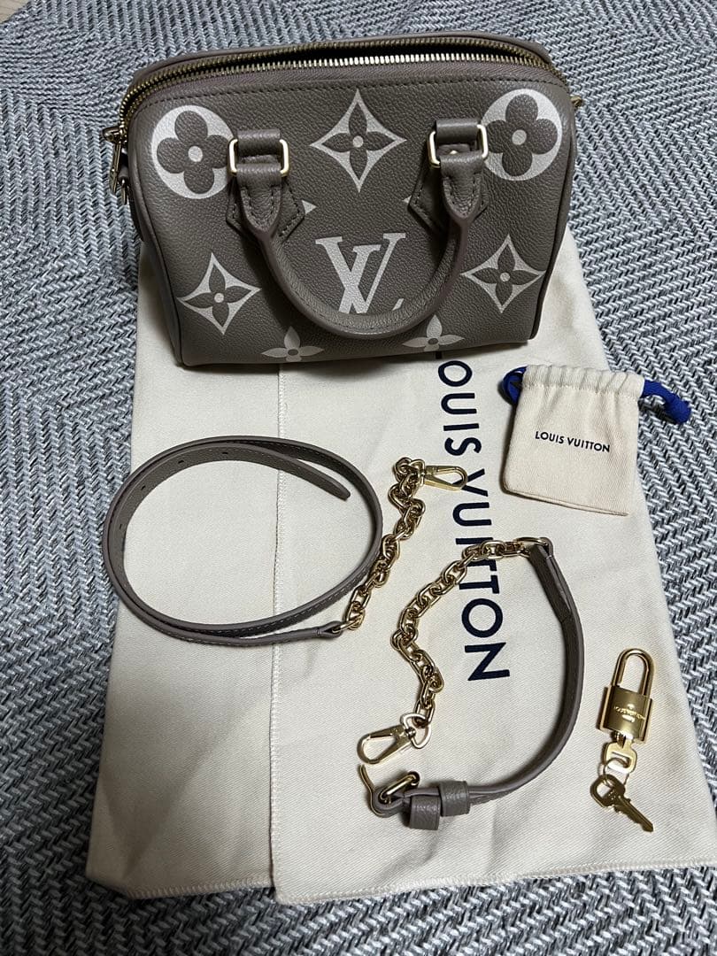 LOUIS VUITTON スピーディ・バンドリエール 20 トトルレールクレー LOUIS VUITTON スピーディ・バンドリエール 20 トトルレールクレー