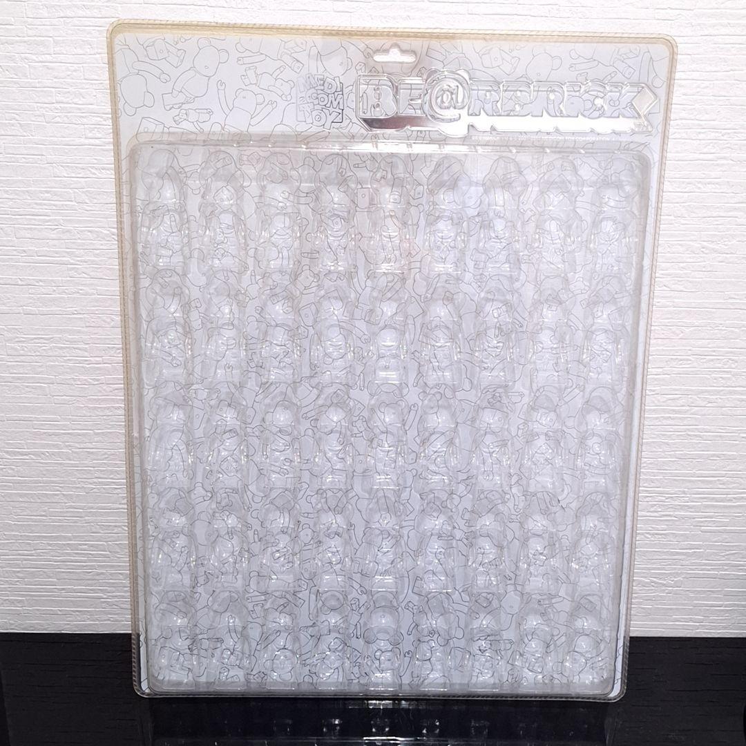 ベアブリック BE@RBRICK 100%用ブリスターボード ベアブリック柄