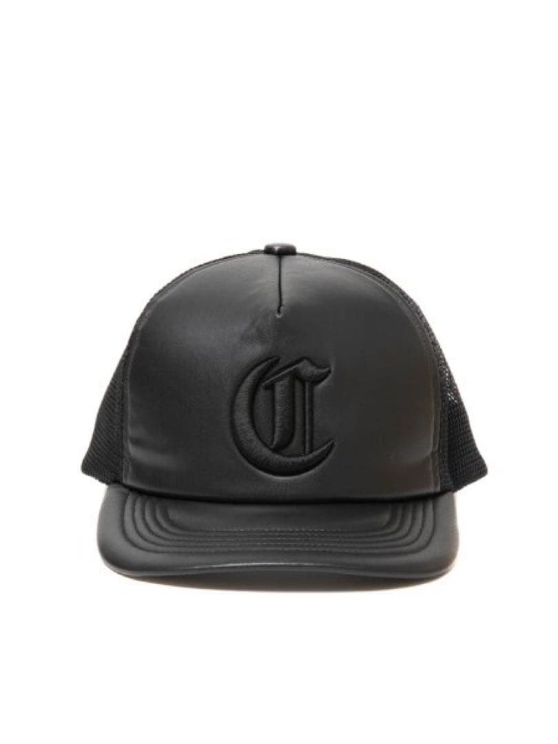 COOTIE 「Faux Leather 5 Panel Mesh Cap」