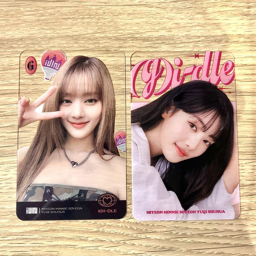 (G)I-DLE ミンニ トレカ FC継続特典 2023 (G)I-DLE WORLD TOUR [I am FREE-TY] IN JAPAN』開催記念
