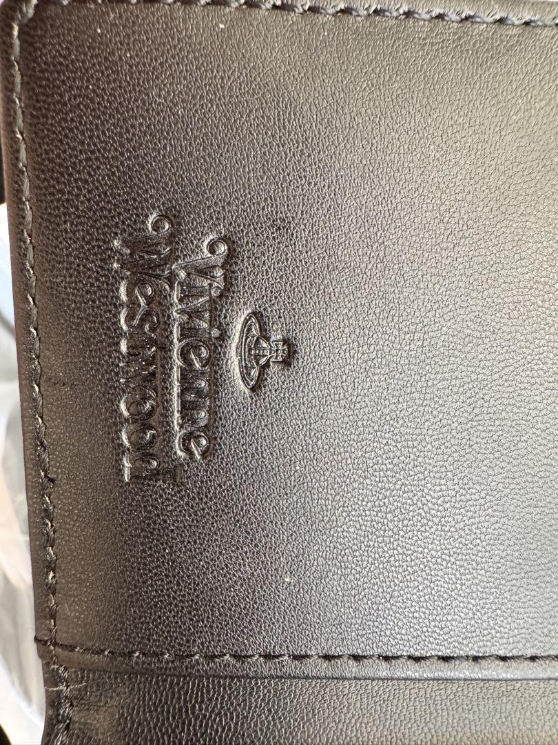 Vivienne Westwood 黒 二つ折り財布