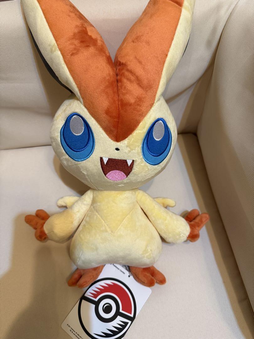 【新品タグ付き】ポケモンセンター限定 等身大 ビクティニ　ぬいぐるみ 等身大ビクティニぬいぐるみ ｜【公式】ポケモンセンターオンライン