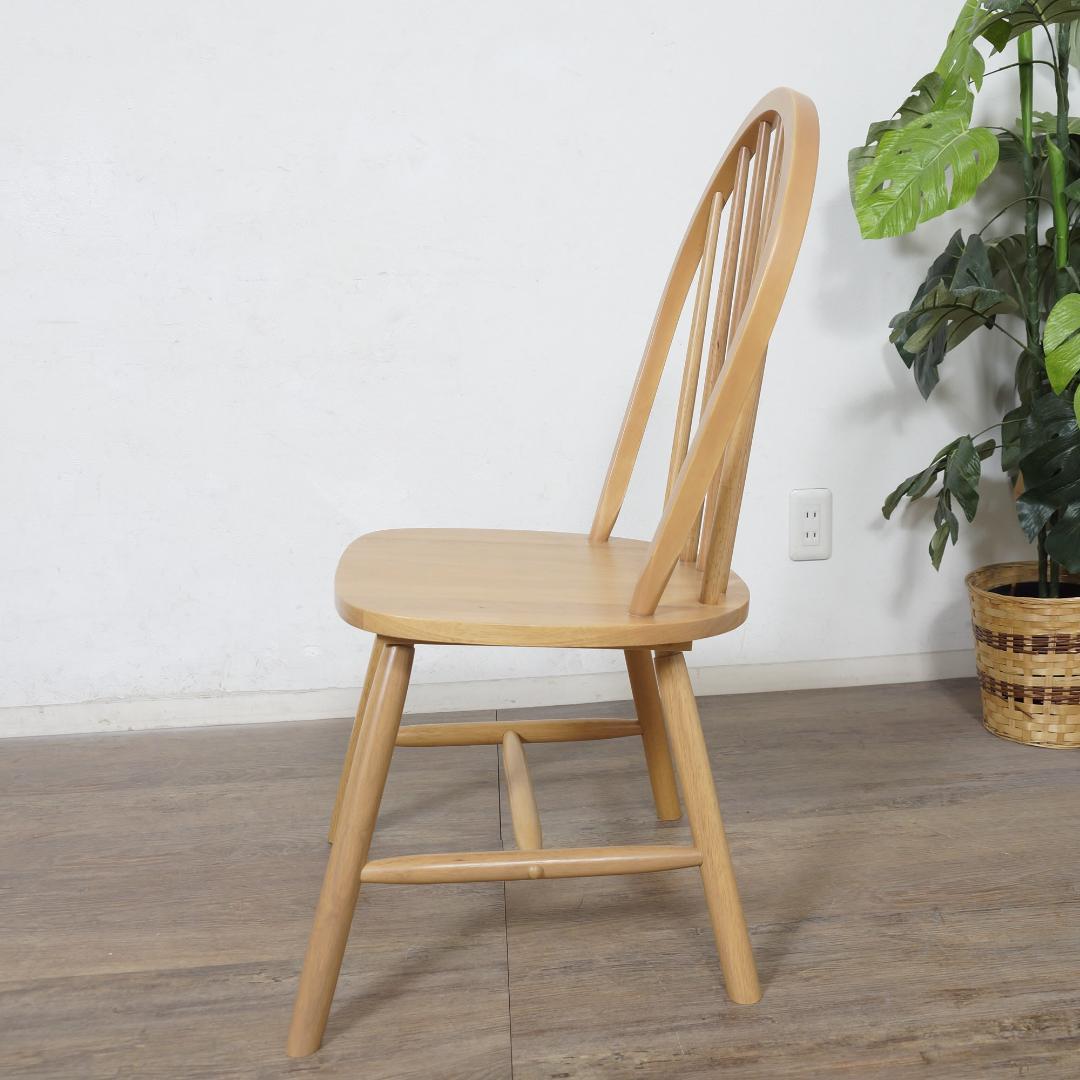 1脚【新品】ウィンザーチェア カフェスタイル ダイニングチェア